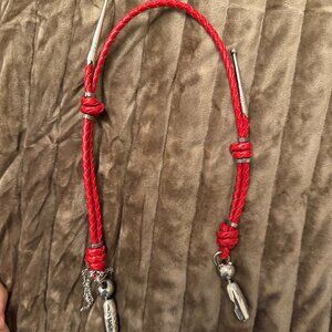 Ossa Red Bolo Phone Strap